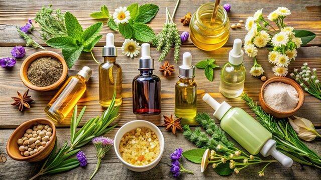Ayurvedic herbs and natural ingredients for Dinacharya hair care routine beginners guide