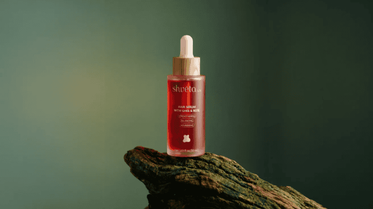 Natural ghee hair serum for Ayurvedic hair growth routine