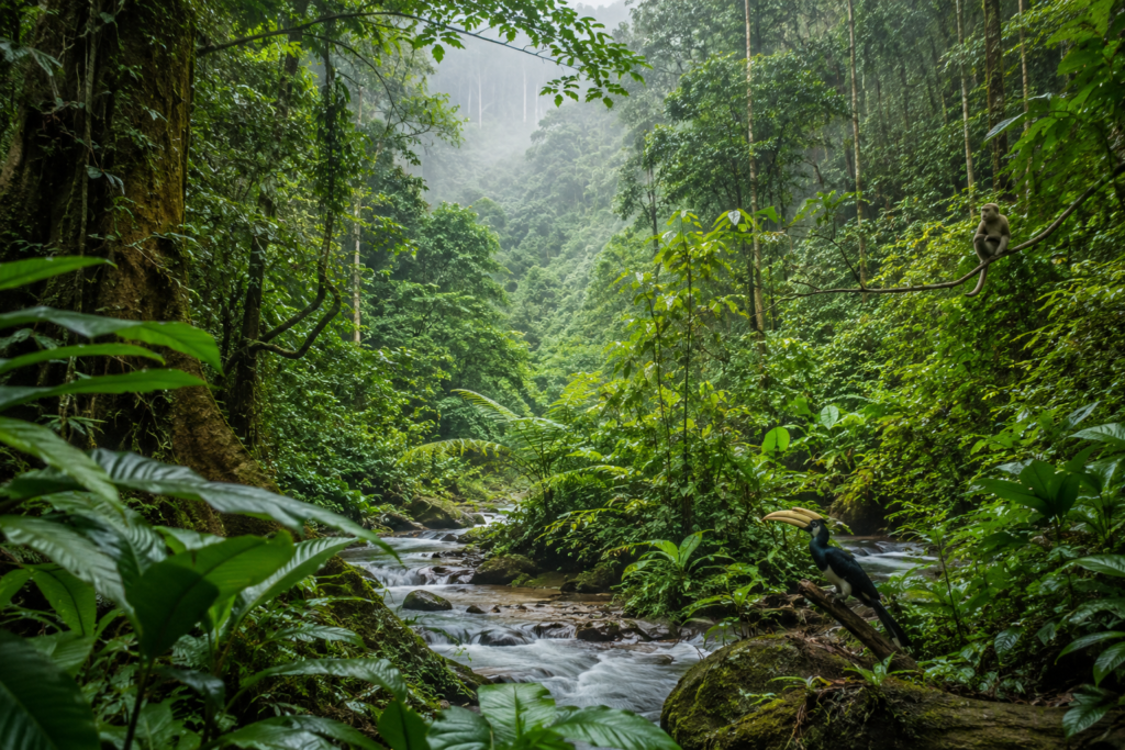 Malaysian rainforest biodiversity ancient forest skincare ingredients source