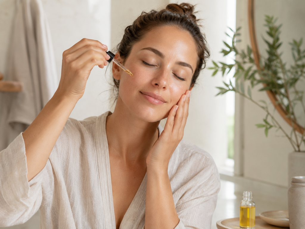 how to repair skin barrier naturally using gentle face oils