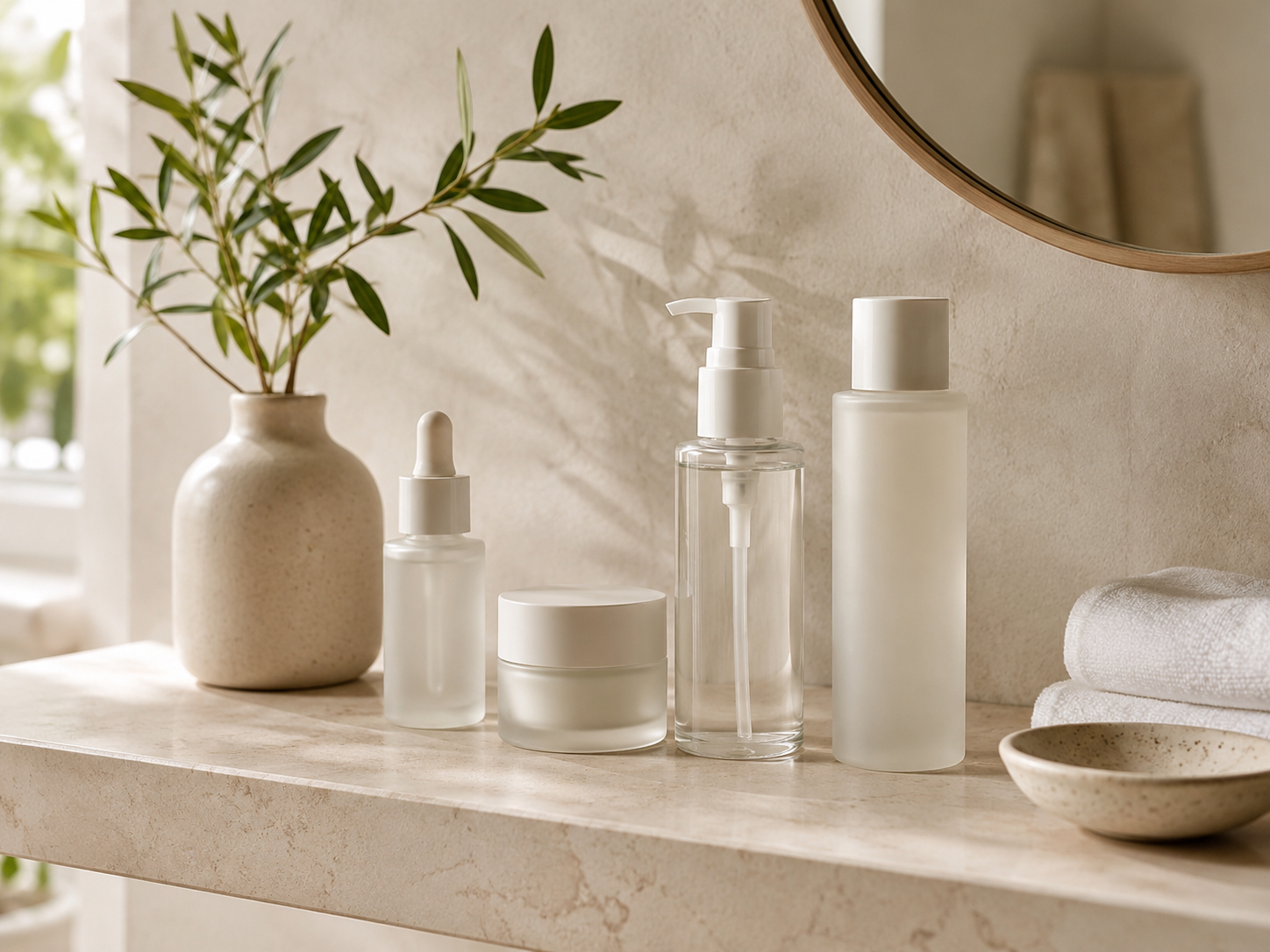 how to repair skin barrier naturally with a minimal skincare shelf